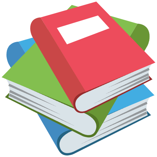 Books Element from EmojiTwo Colors Set
