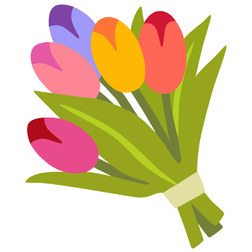 Bouquet Emoji from Noto Emojis Set