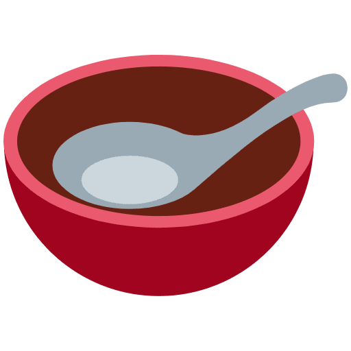 Bowl With Spoon Emoji from Twemoji Set