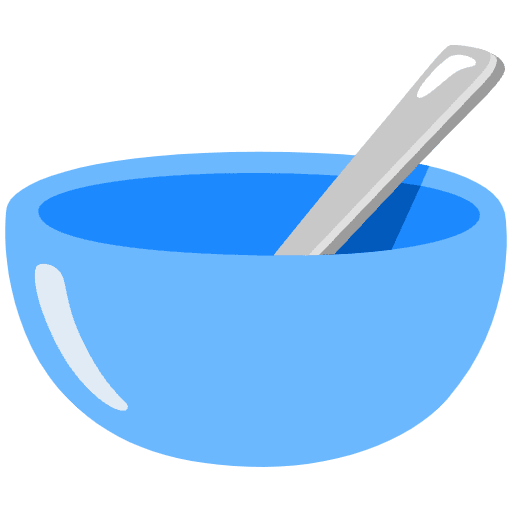 Bowl With Spoon Emoji from Noto Emojis Set