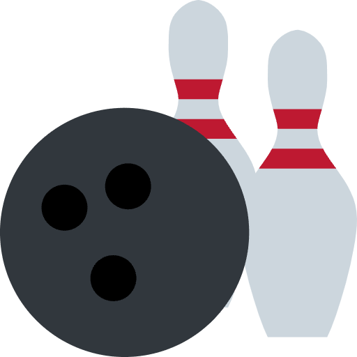 Bowling Emoji from Twemoji Set