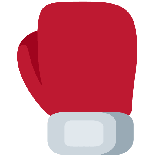 Boxing Glove Element from Twemoji Emoji Set