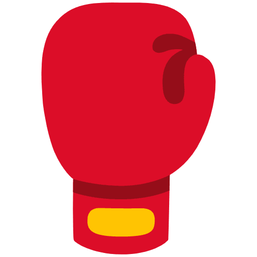 Boxing Glove Emoji from Noto Emojis Set
