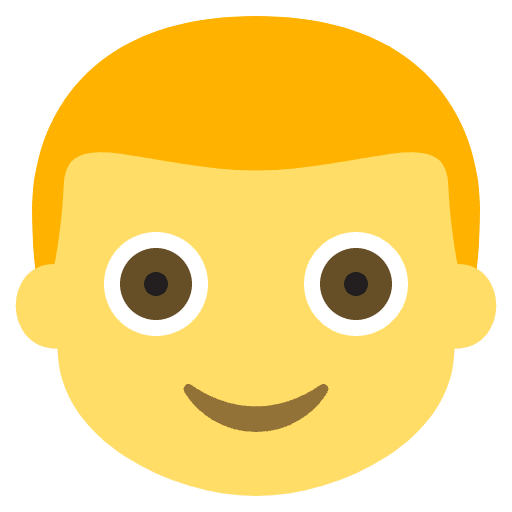 Boy Emoji from EmojiTwo Colors Set