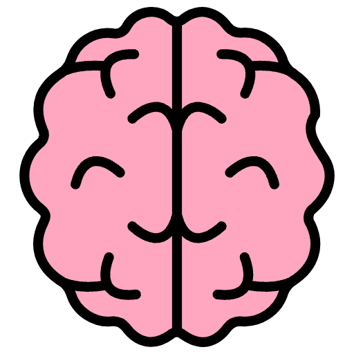Brain Emoji from OpenMoji Set