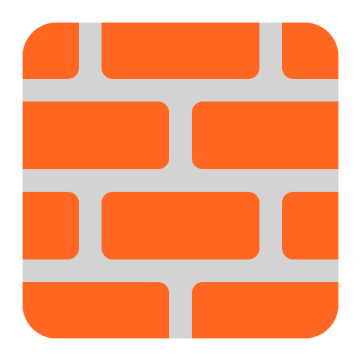 Brick Flat Emoji from Fluent Emoji Flat Set