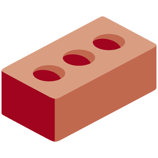 Brick Emoji from Twemoji Emoji Set