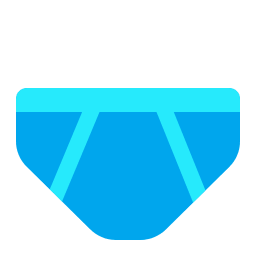 Briefs Flat Element from Fluent Emoji Flat Set