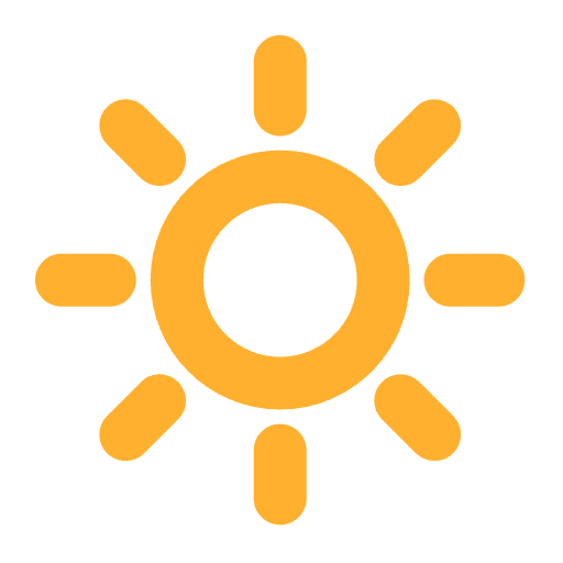 Bright Button Flat Element from Fluent Emoji Flat Set