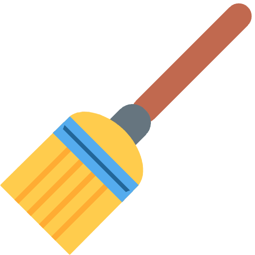 Broom Emoji from Twemoji Emoji Set