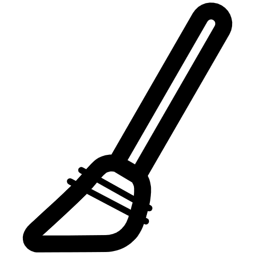 Broom High Contrast Emoji from Fluent Emoji High Contrast Set