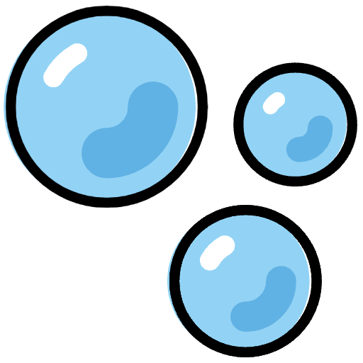Bubbles Emoji from OpenMoji Emoji Set