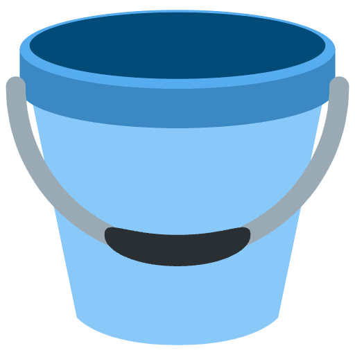 Bucket Emoji from Twemoji Emoji Set
