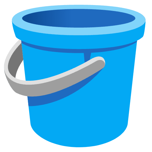 Bucket Element from Noto Emojis Set