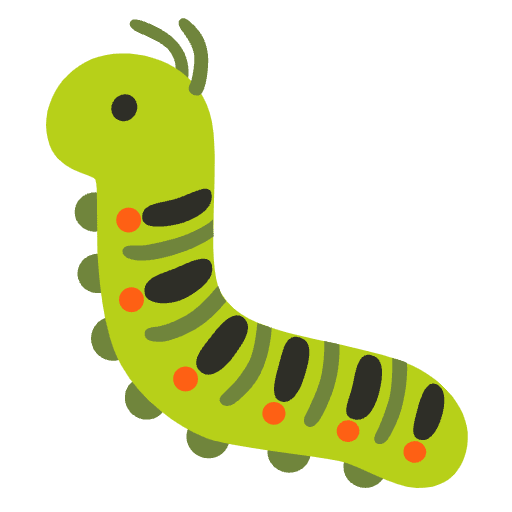 Bug Emoji from Noto Emojis Set