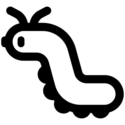 Bug High Contrast Emoji from Fluent Emoji High Contrast Set