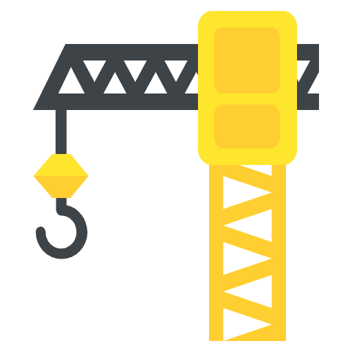 Building Construction Element from EmojiTwo Colors Set