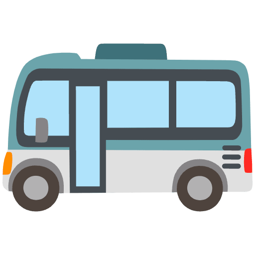 Bus Emoji from Noto Emoji Set