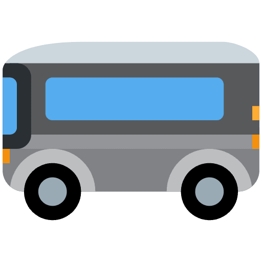 Bus Emoji from Twemoji Set