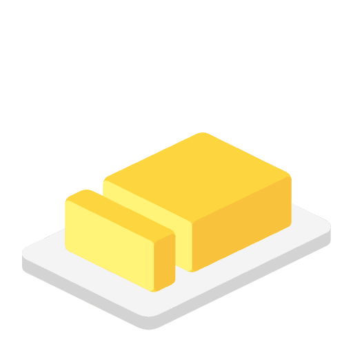 Butter Flat Emoji from Fluent Emoji Flat Set