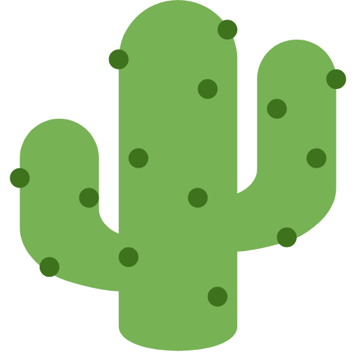 Cactus Emoji from Twemoji Set