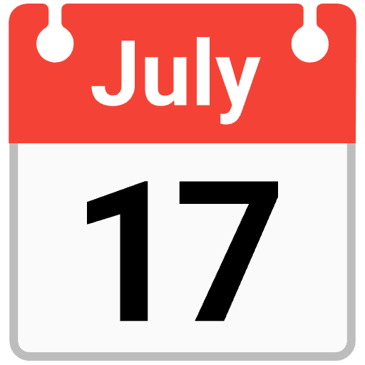 Calendar Emoji from Noto Emojis Set