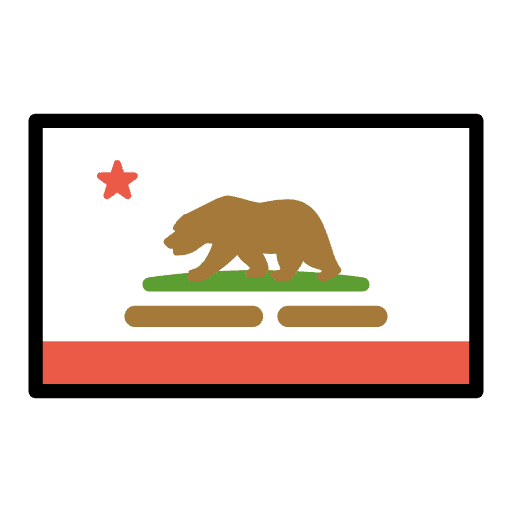 California Flag Emoji from OpenMoji Emoji Set