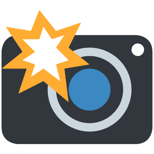 Camera With Flash Element from Twemoji Emoji Set