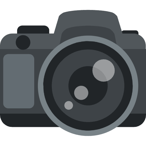 Camera Emoji from EmojiTwo Colors Set