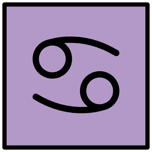 Cancer Emoji from OpenMoji Set