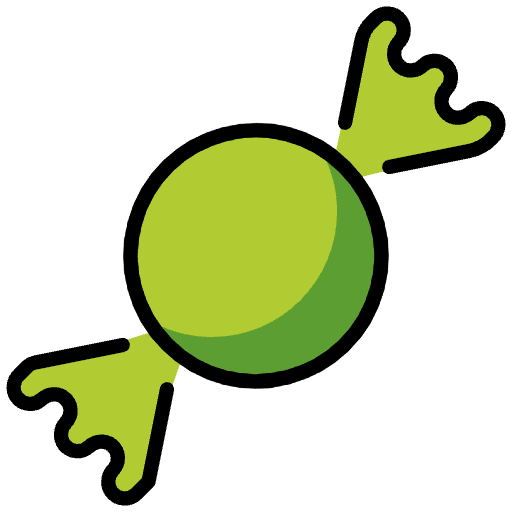 Candy Emoji from OpenMoji Emoji Set