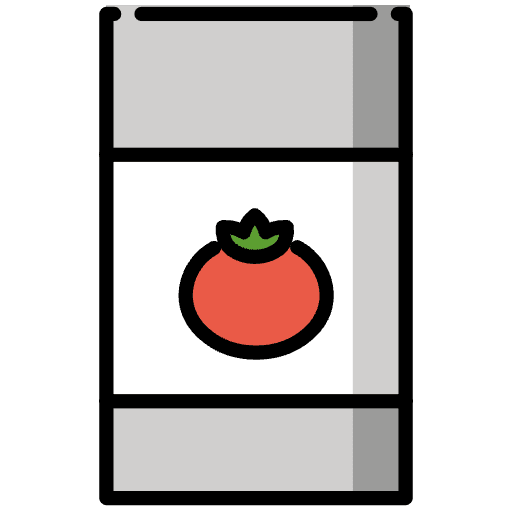 Canned Food Emoji from OpenMoji Emoji Set