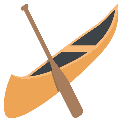 Canoe Element from EmojiTwo Colors Set