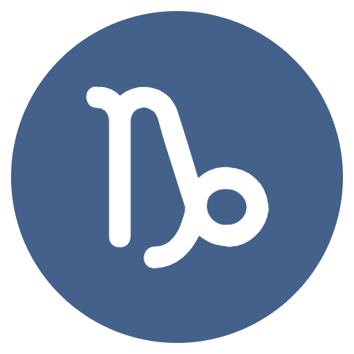 Capricorn Emoji from EmojiTwo Colors Set