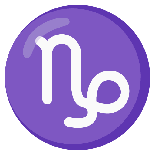 Capricorn Emoji from Noto Emojis Set