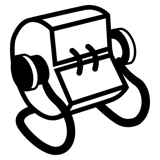 Card Index Emoji from EmojiTwo Black Set