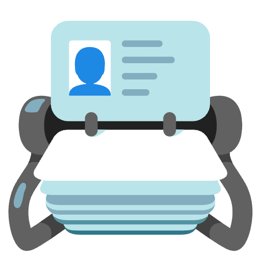 Card Index Emoji from Noto Emoji Set