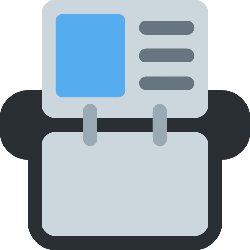 Card Index Emoji from Twemoji Set