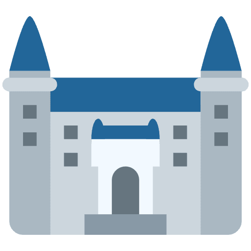 Castle Emoji from Twemoji Set