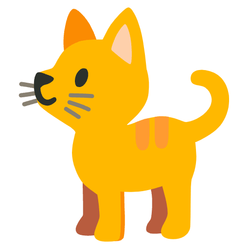 Cat Emoji from Noto Emojis Set