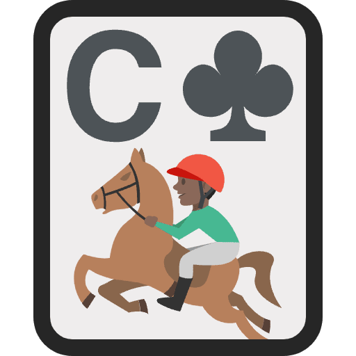 Cavalry Club Emoji from EmojiTwo Colors Set