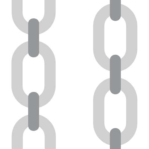 Chains Emoji from EmojiTwo Colors Set