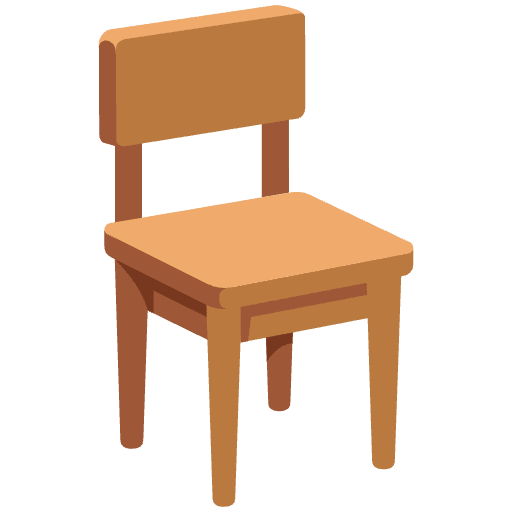 Chair Emoji from Noto Emojis Set