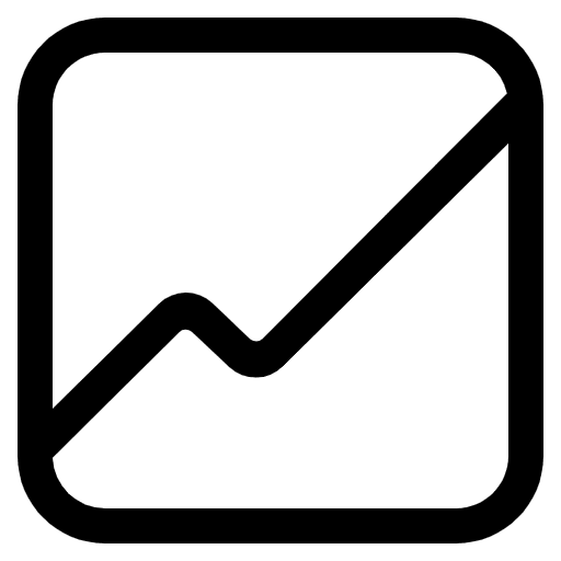 Chart Increasing High Contrast Emoji from Fluent Emoji High Contrast Set