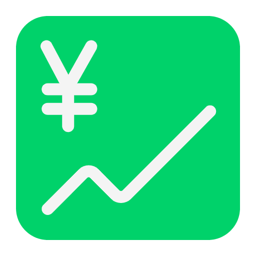 Chart Increasing With Yen Flat Emoji from Fluent Emoji Flat Set