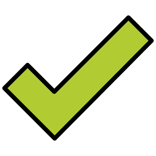 Check Mark Emoji from OpenMoji Emoji Set