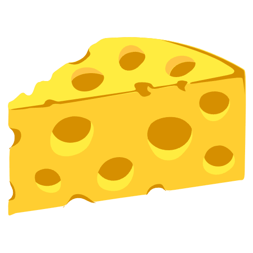 Cheese Wedge Emoji from EmojiTwo Colors Set