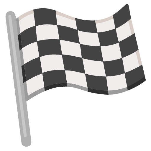 Chequered Flag Emoji from Noto Emojis Set