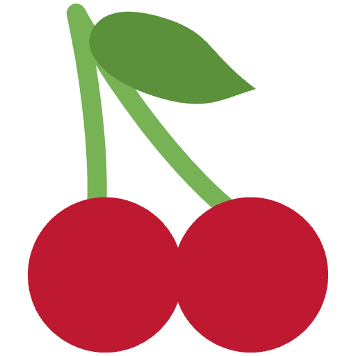 Cherries Emoji from Twemoji Emoji Set