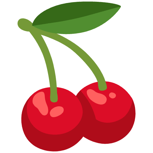 Cherries Emoji from Noto Emojis Set